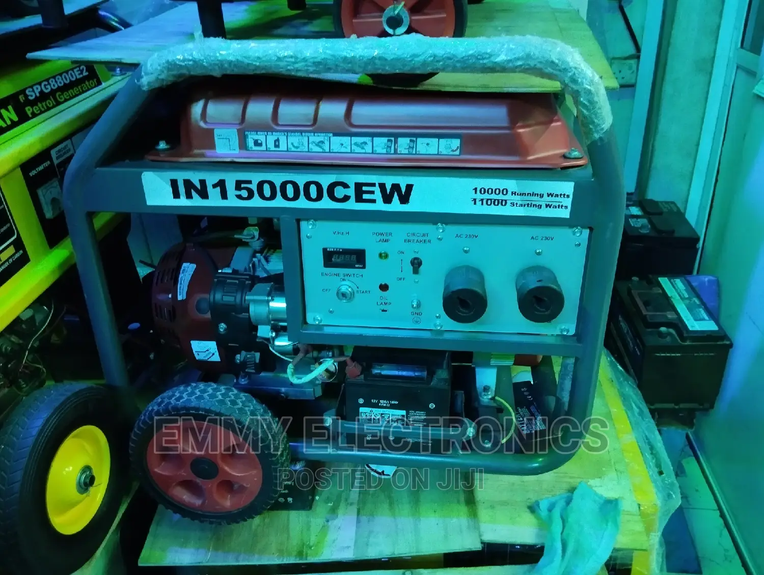 Ipower Petrol Generator Model IN15000CEW (11kva)