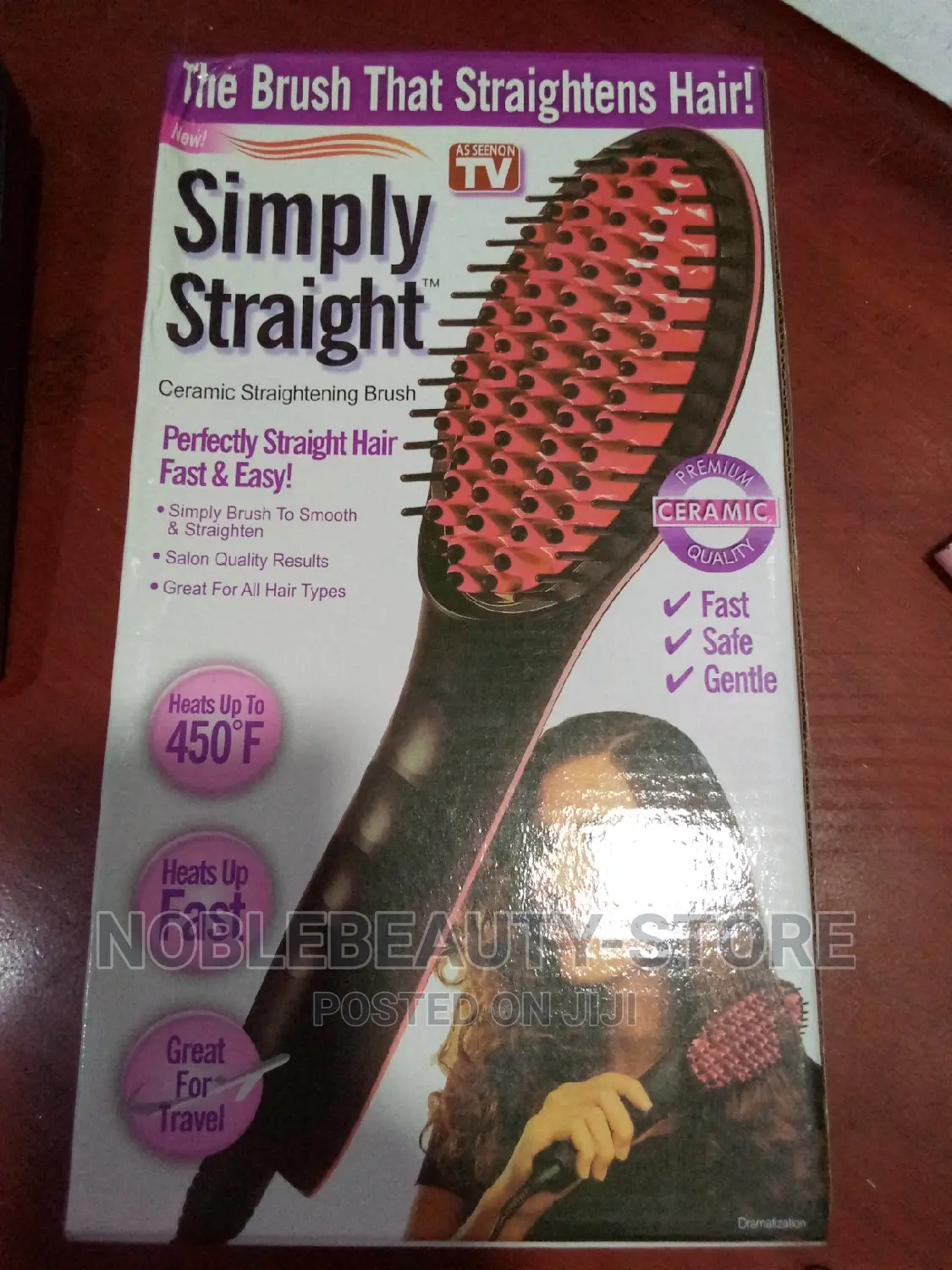 Simply Straight Hot Straightening Brush