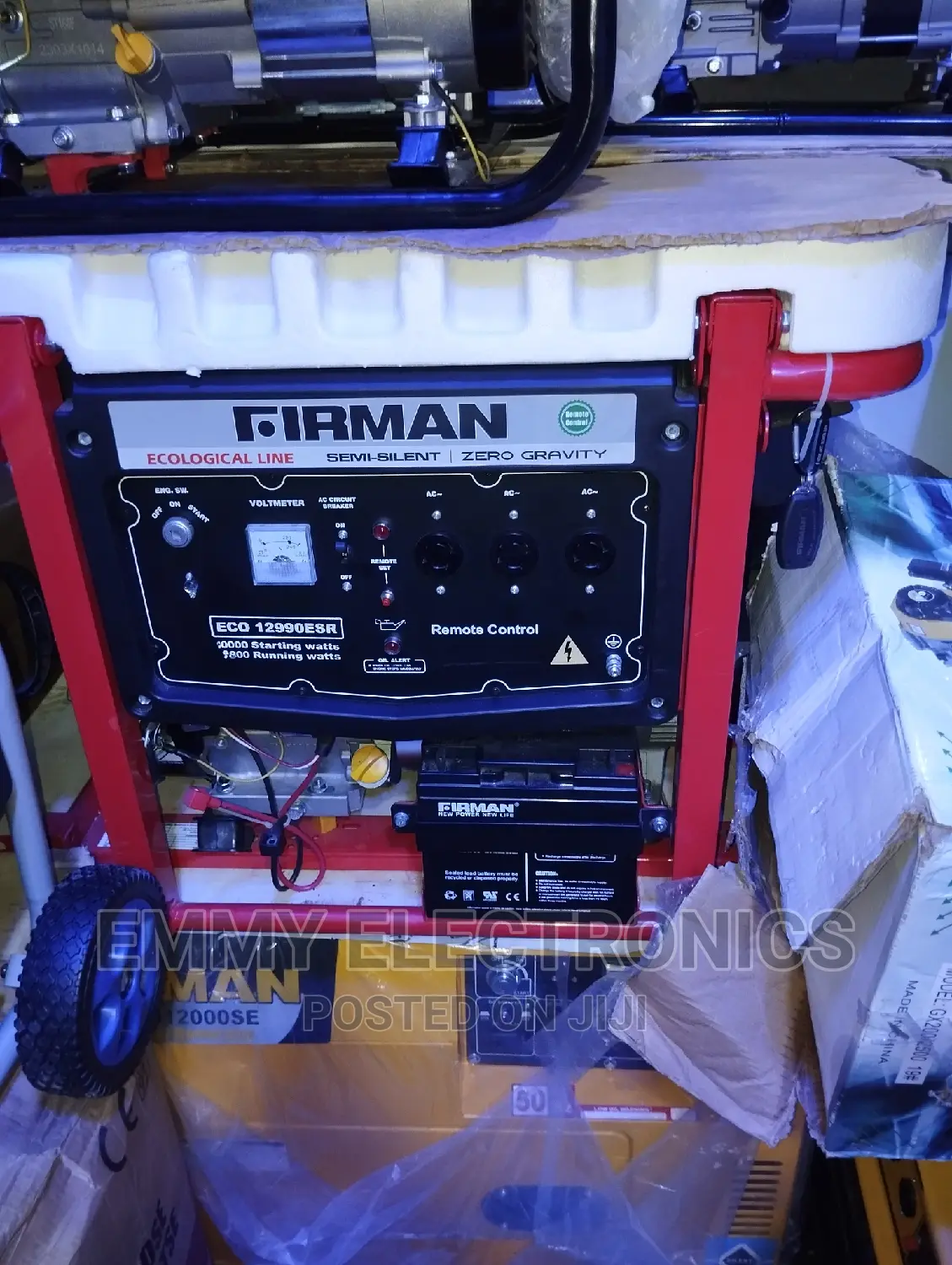 Firman10kva Remote Control Petrol Generator 100% Copper Coil