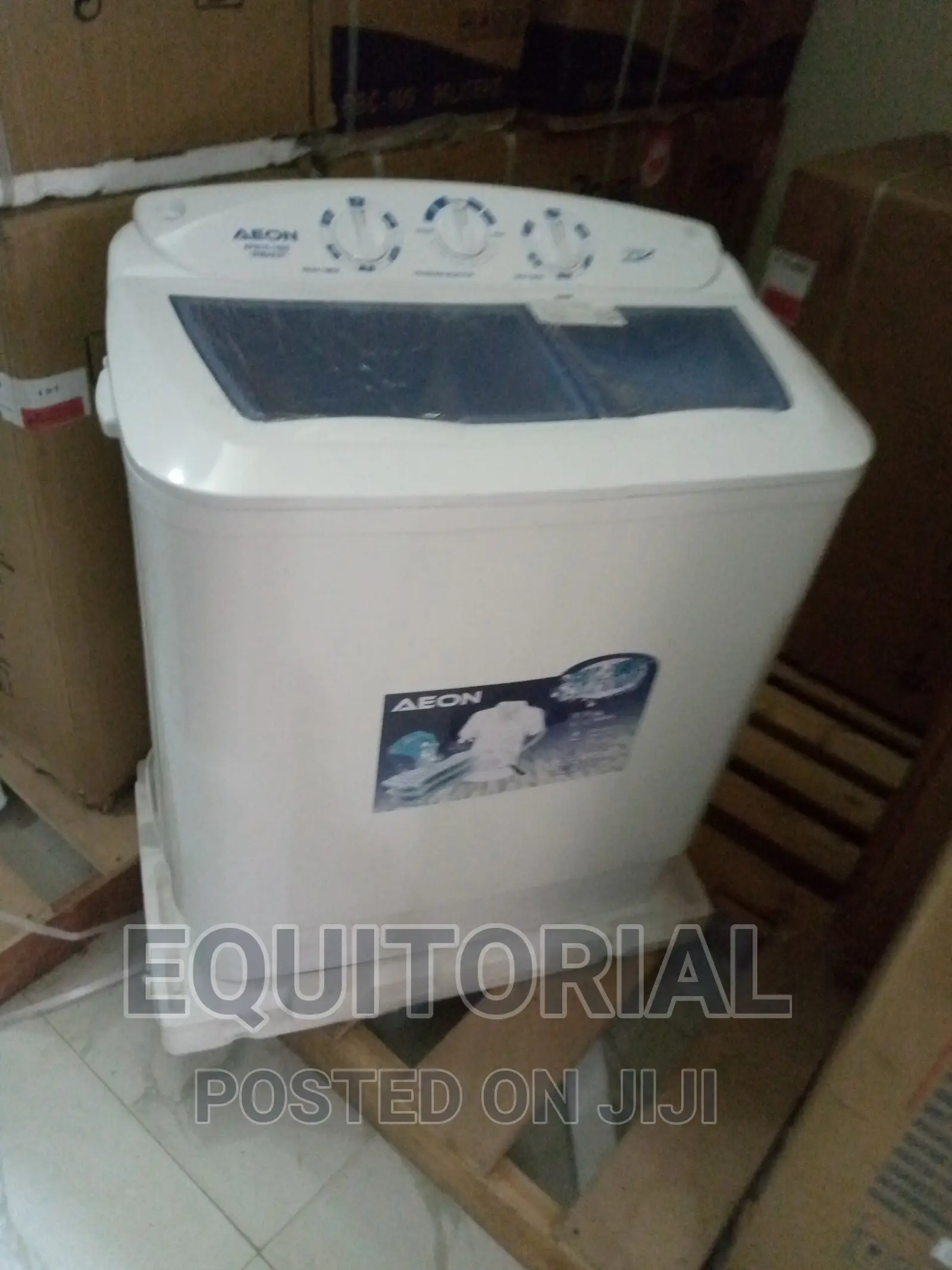 7" Aeon Twintub Washing Machine Wash Spiin