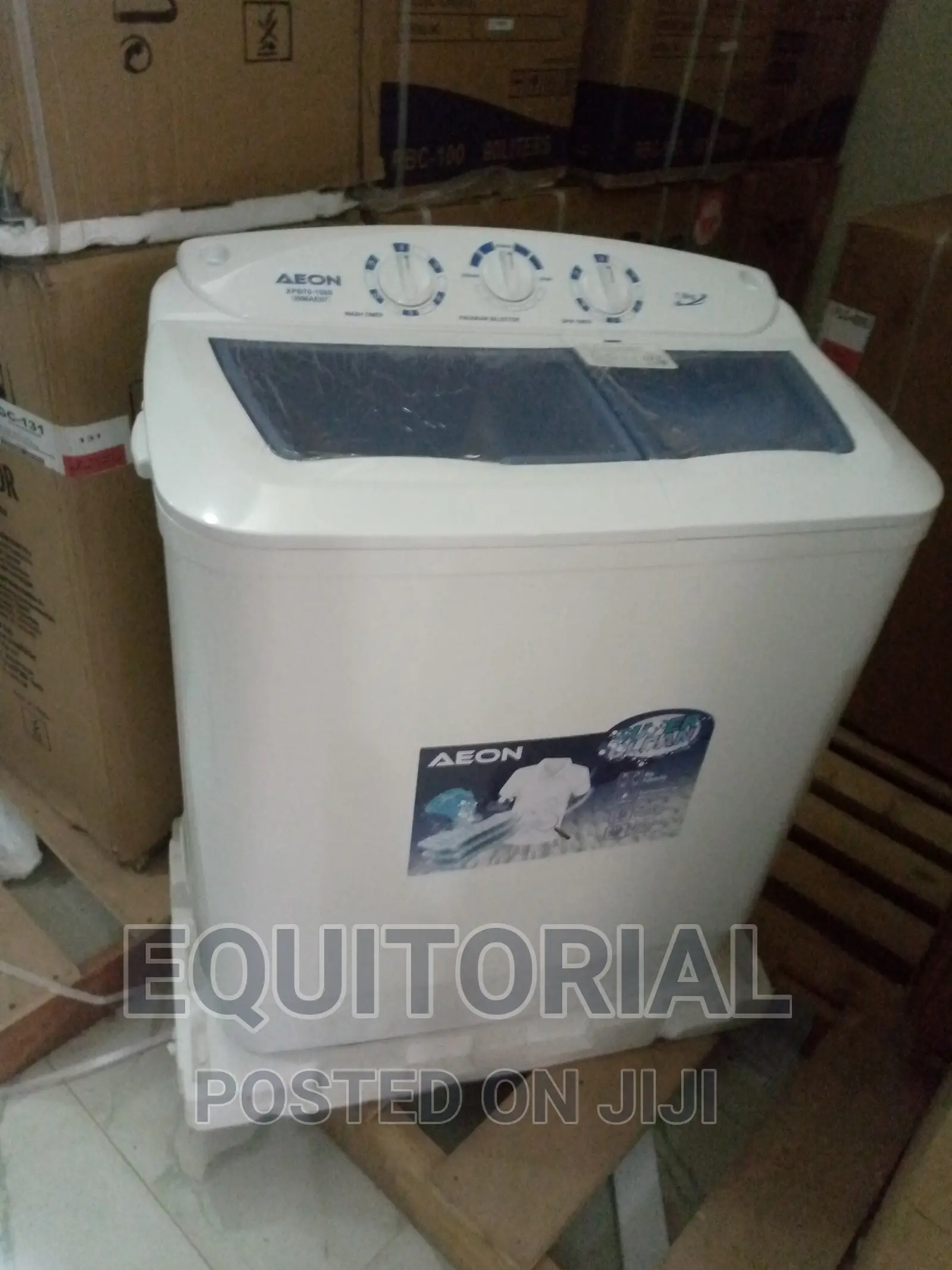 7" Aeon Twintub Washing Machine Wash Spiin