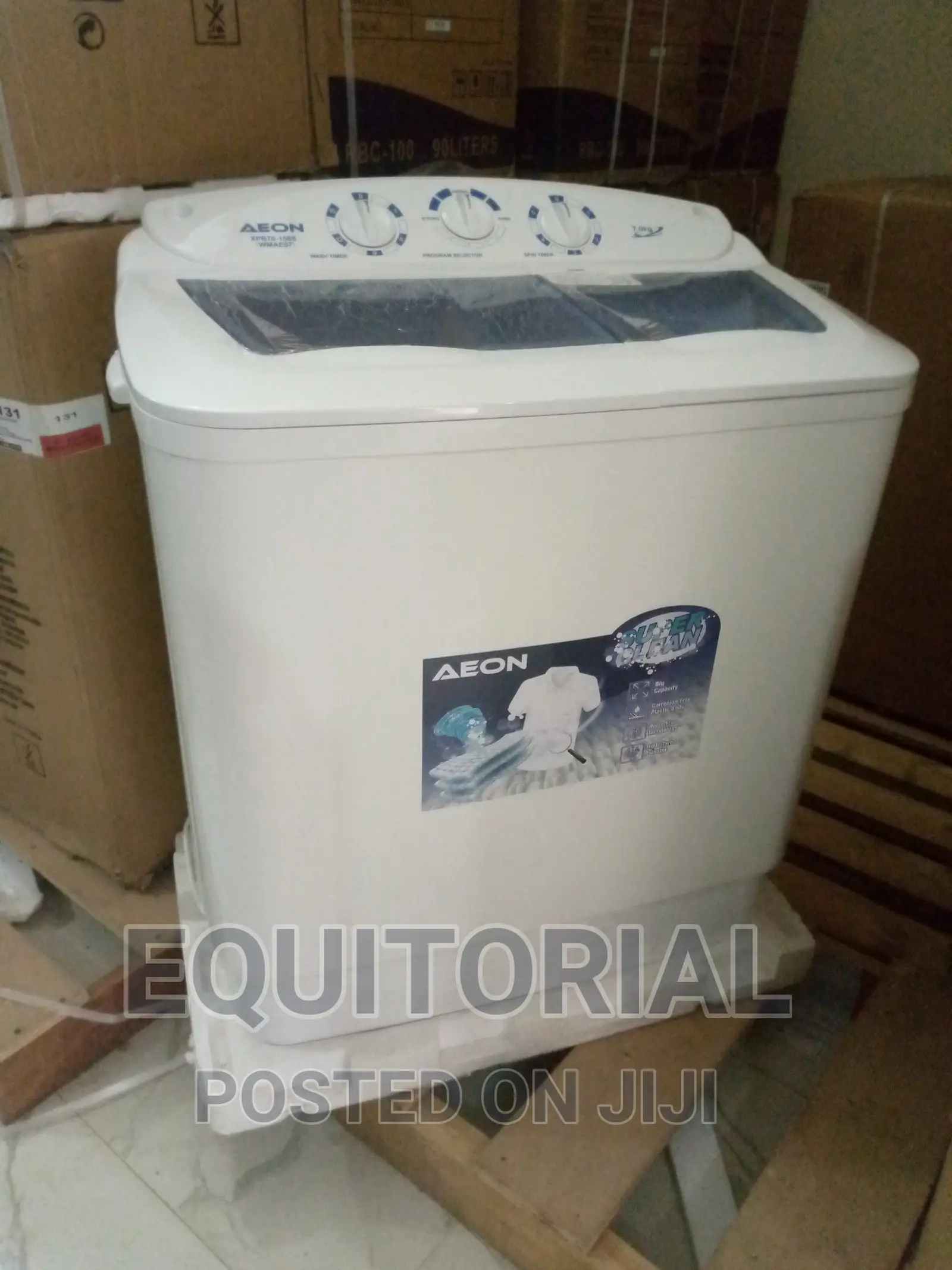 (Wmae07) Aeon 7kg Twin Tub Washing Machine