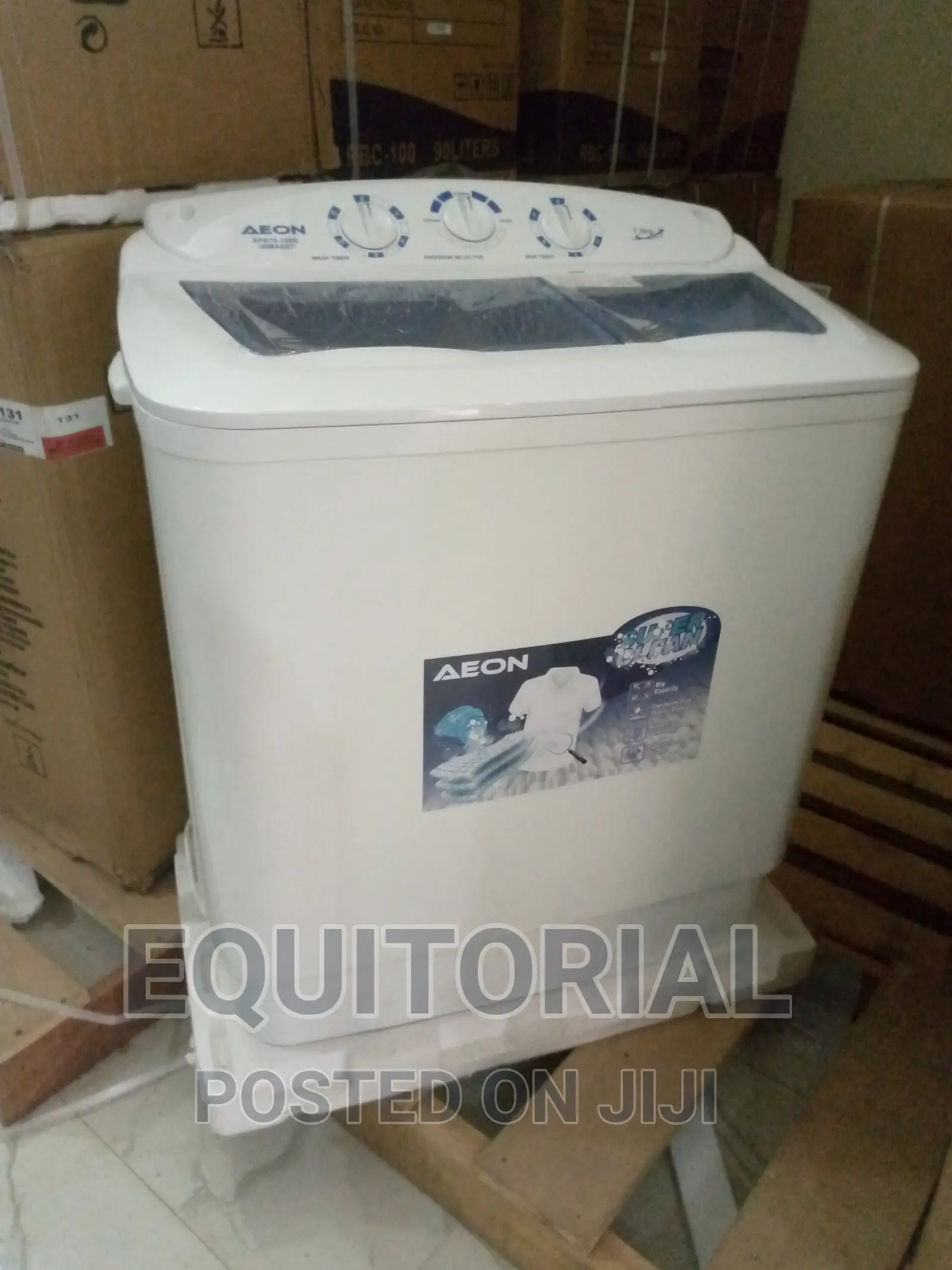 (Wmae07) Aeon 7kg Twin Tub Washing Machine