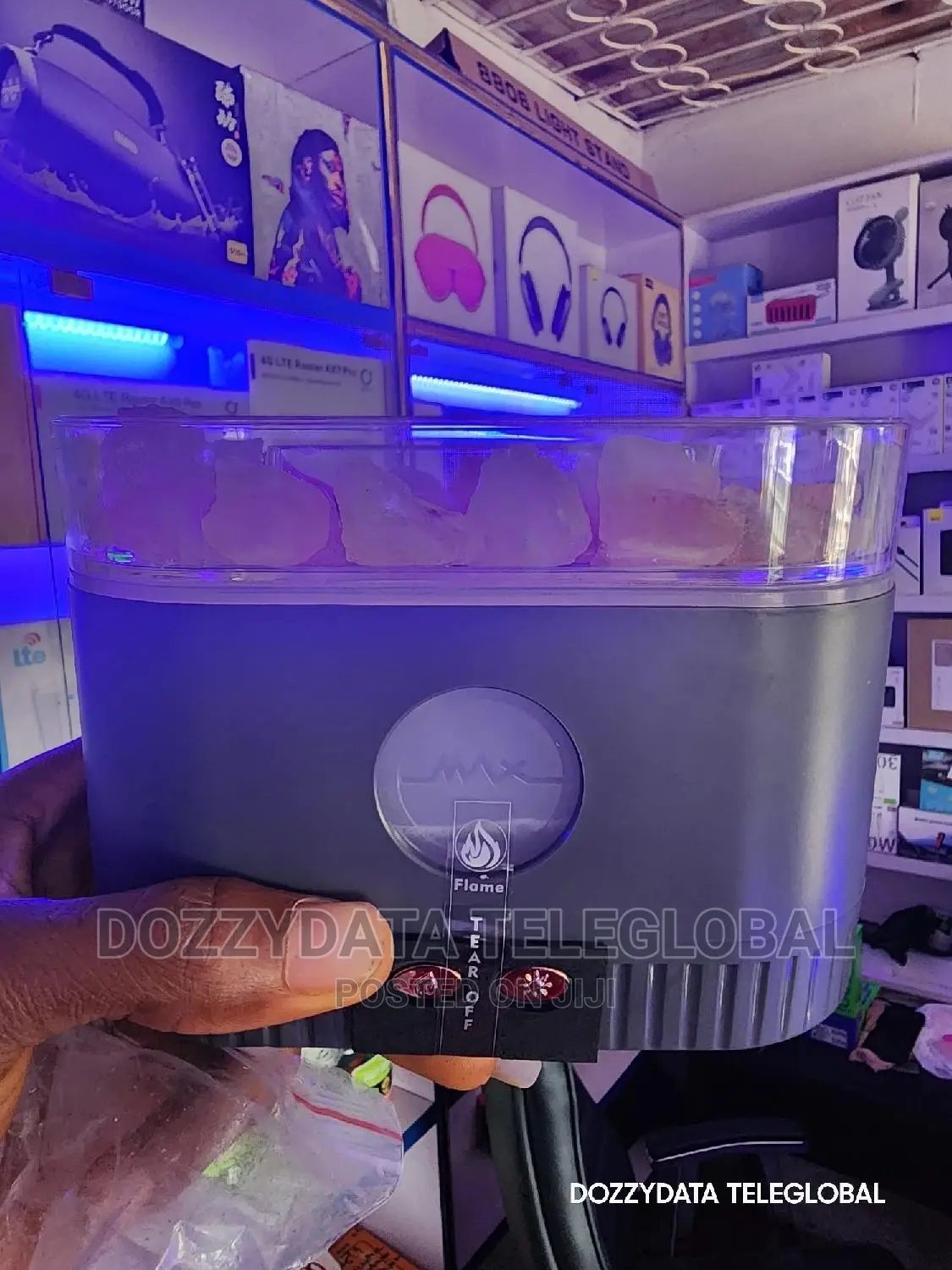 Flame Aroma Diffuser + 1 Free Oil