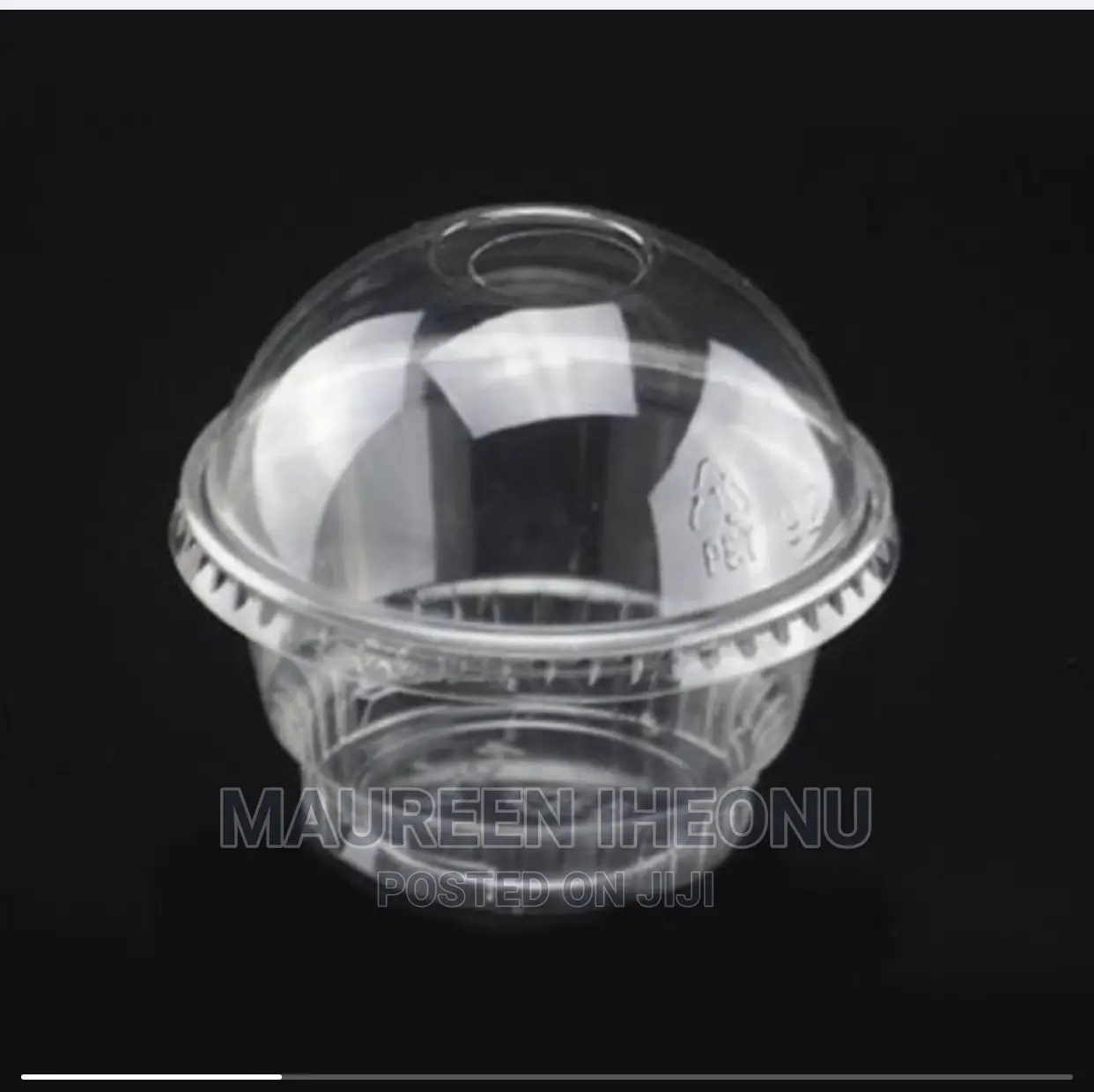 U- Shaped Parfait Cup- 12oz/8oz (50pcs a Pack)