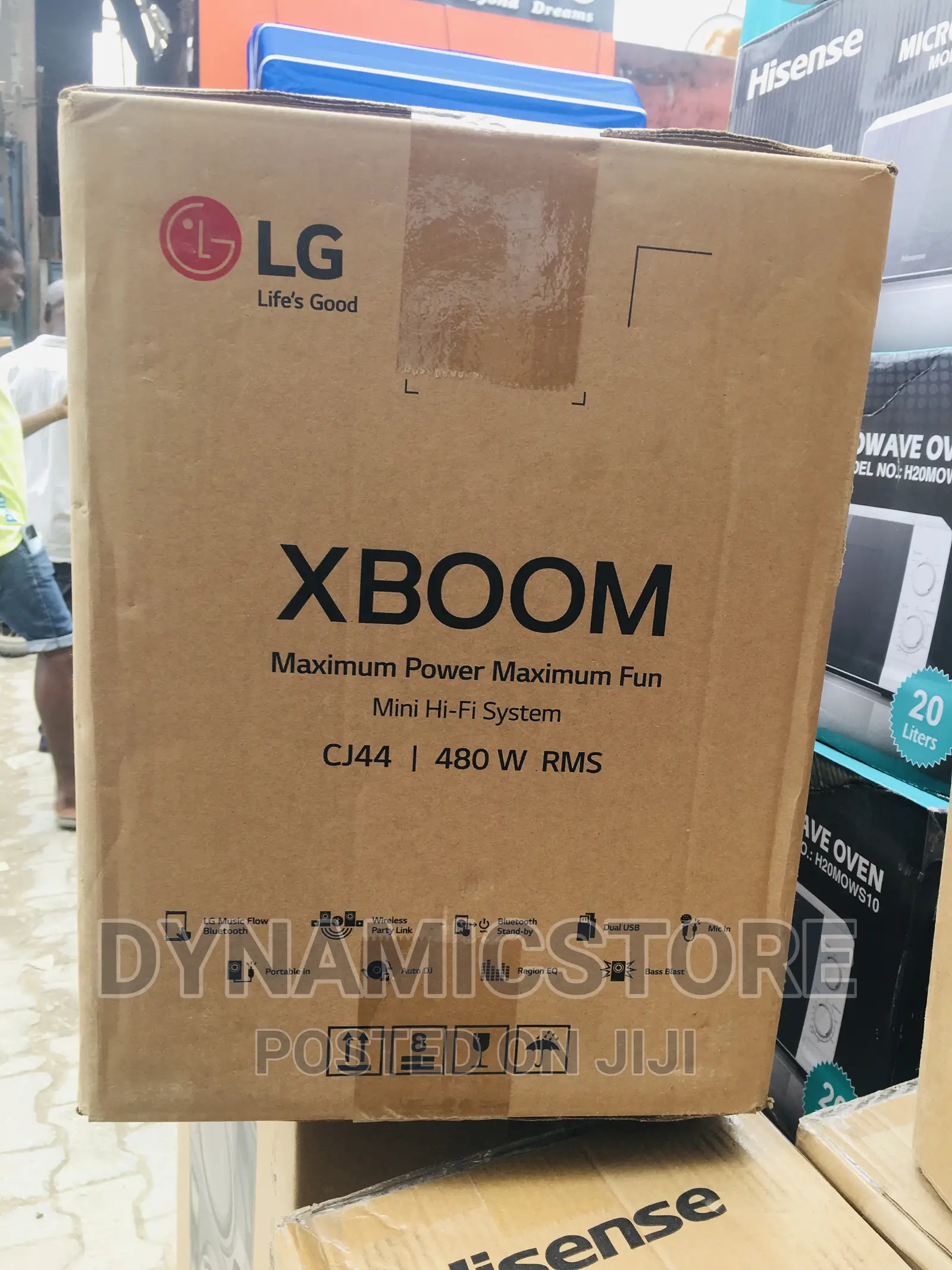 Lg Xboom, Cj44 480w, Maximum Sounds