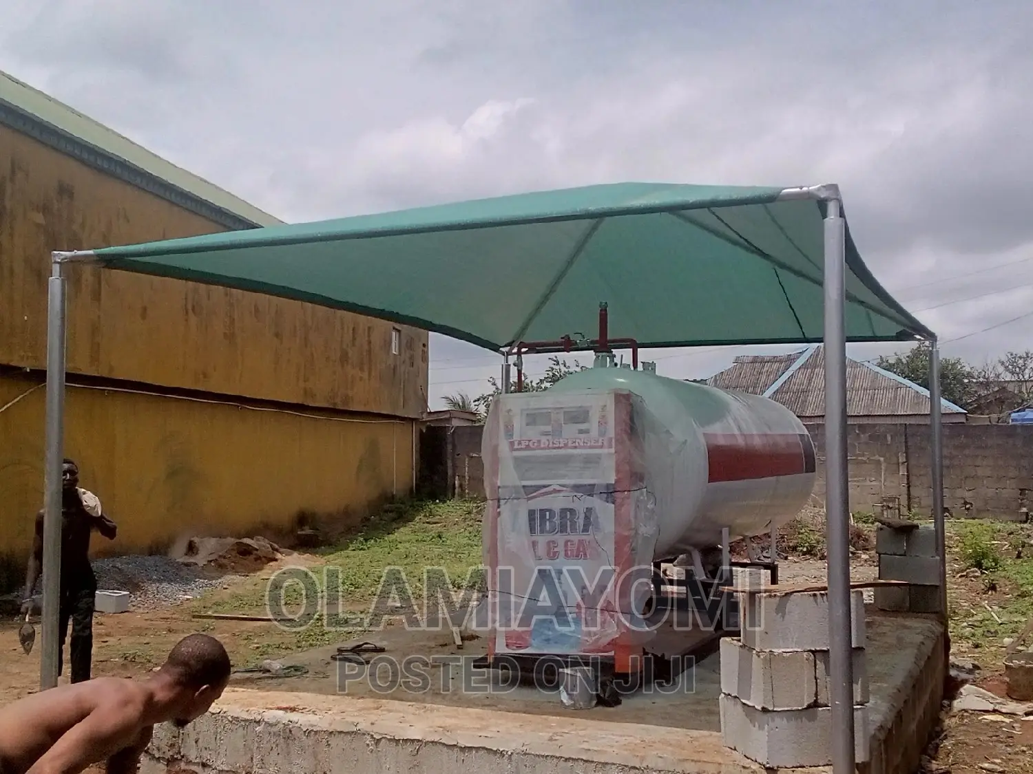Carport for Gas Station (Payment on Delivery)