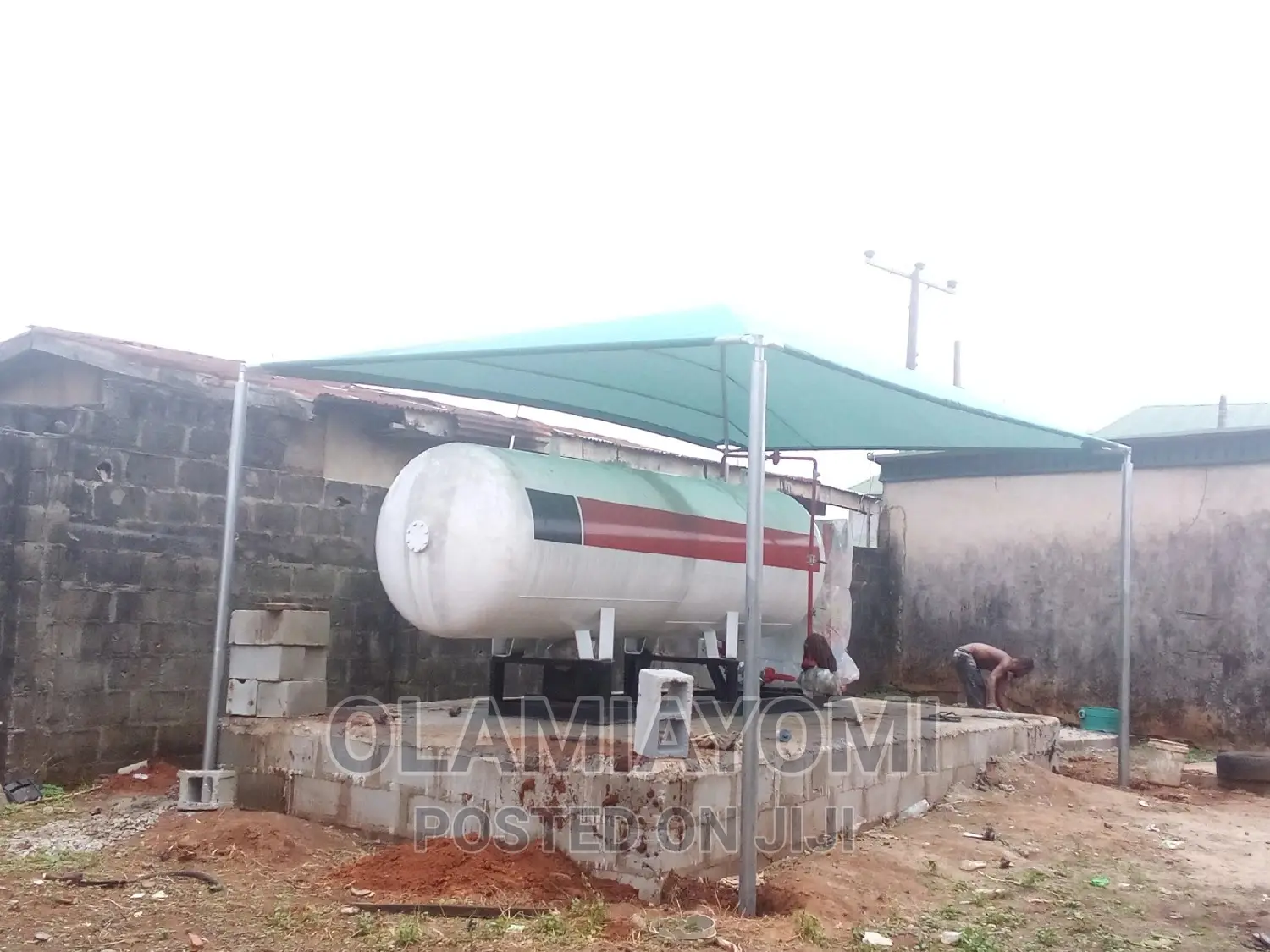 Gas Station Carport (Pay on Delivery)