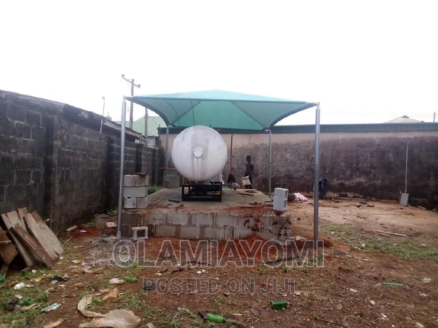 Gas Station Carport (Pay on Delivery)