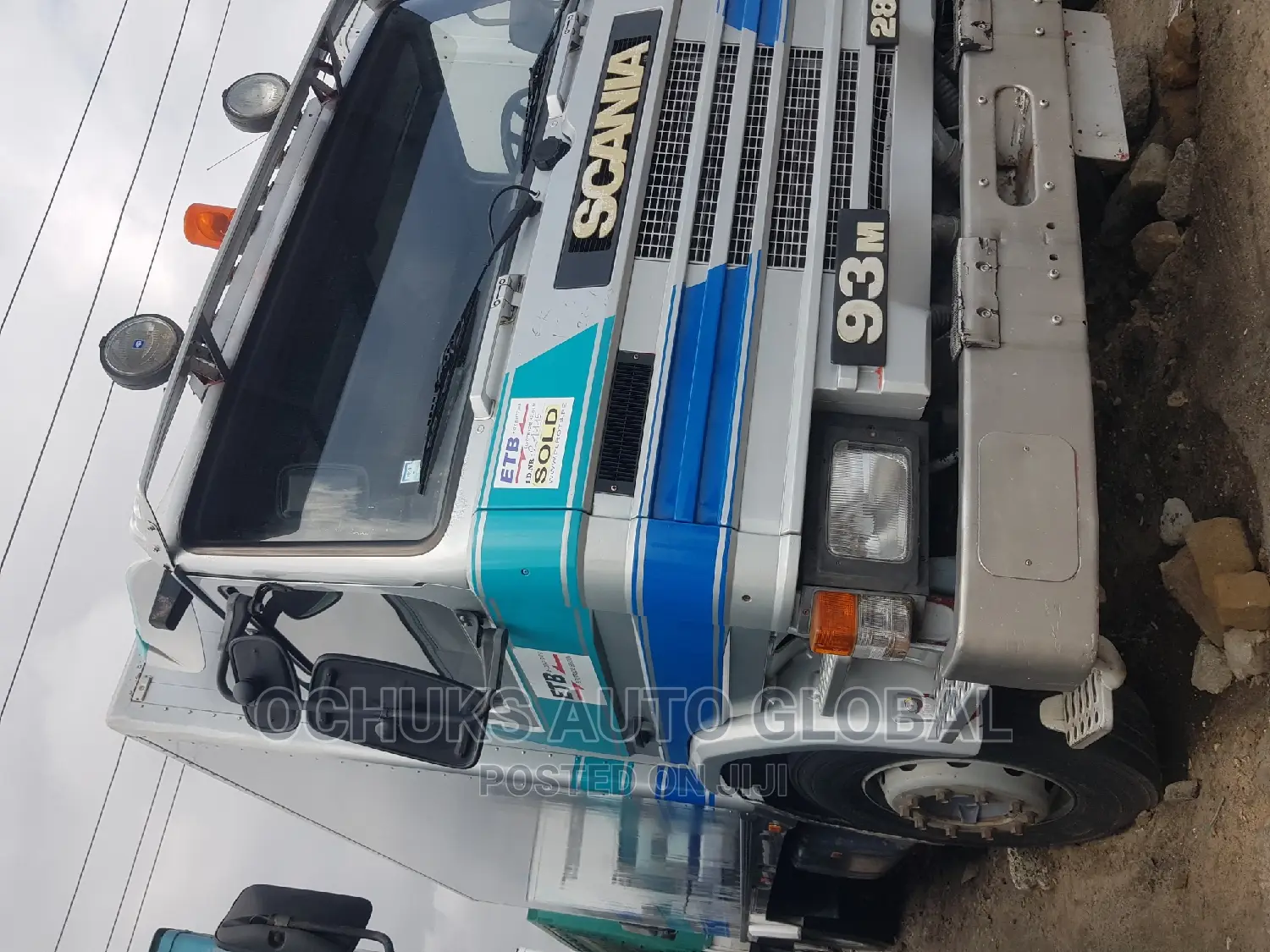 Scania 93m 280 Model Container Body 10bolits 6tyers