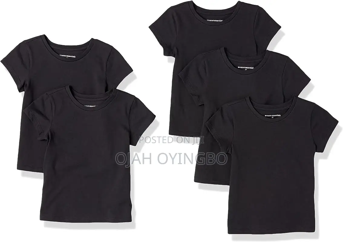 Plain T Shirts Children Unisex