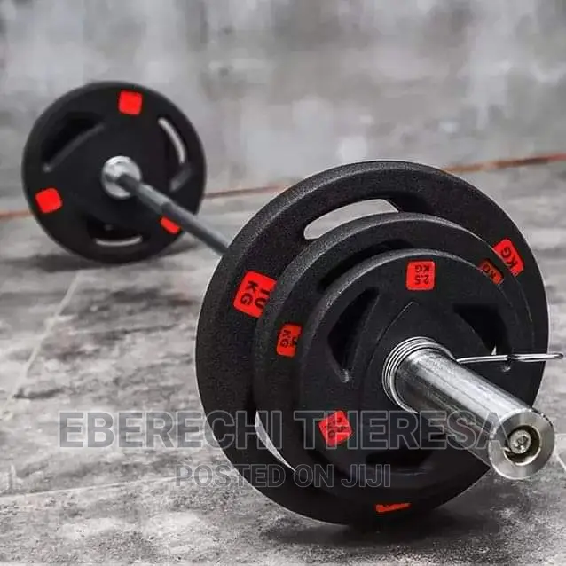 150kg Black Head Chrome Dumbbell