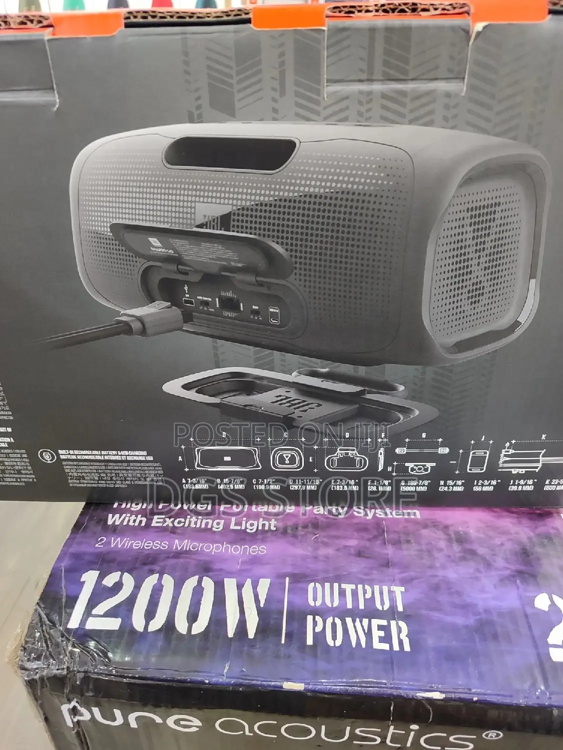JBL Basspro Go Bluetooth Subwoofer Speaker
