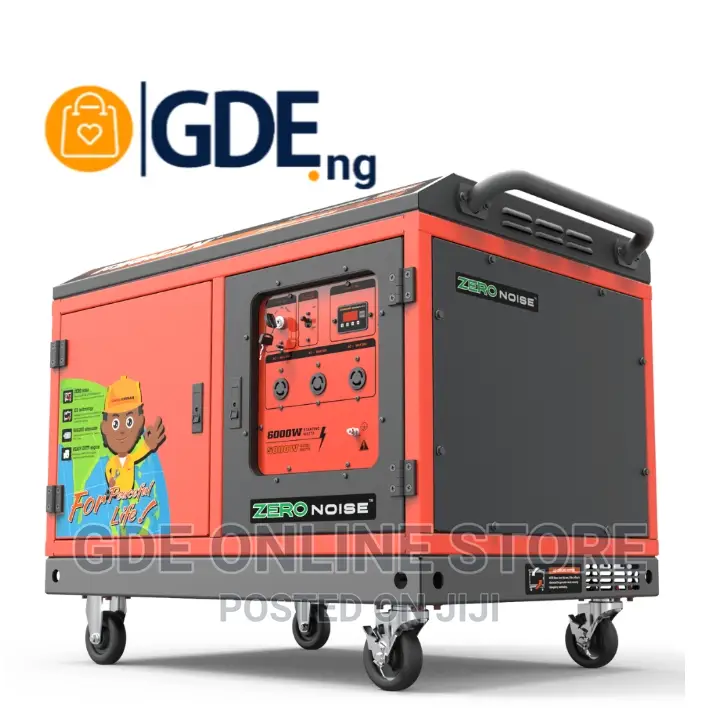 Firman 5kva Key Start Sound Proof Petrol Generator - Spi