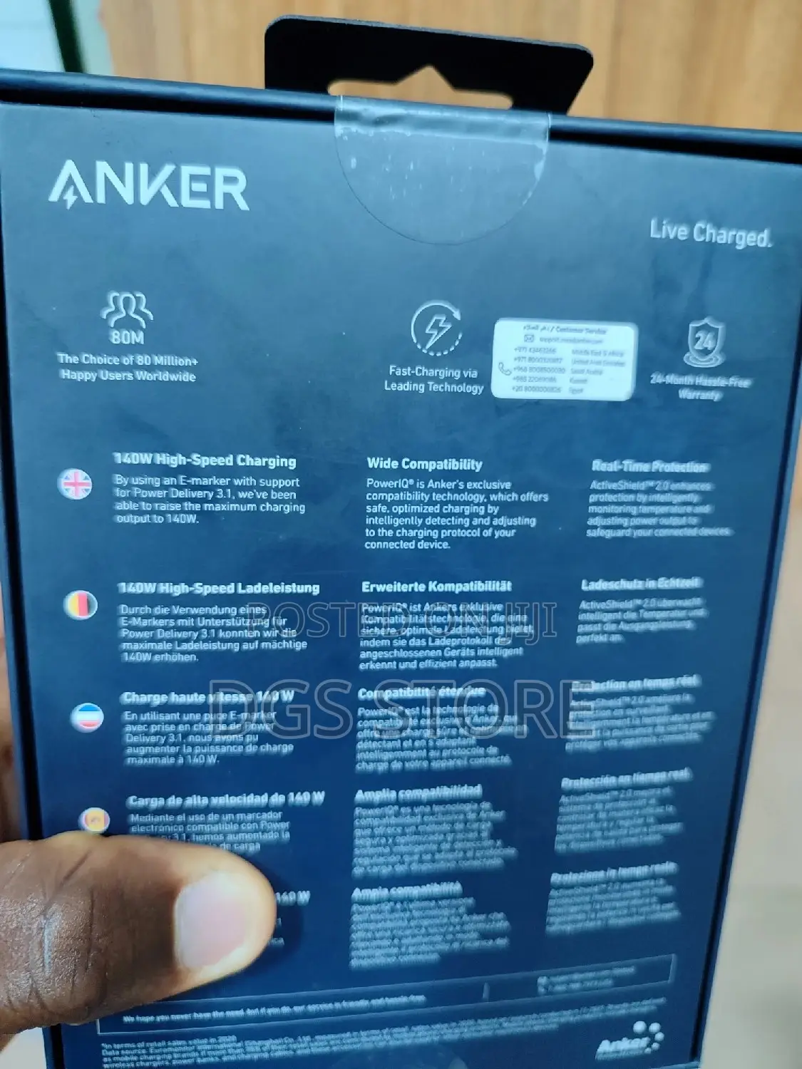 Anker Powercore 24,000mah 140W 737 High Speed Power Bank