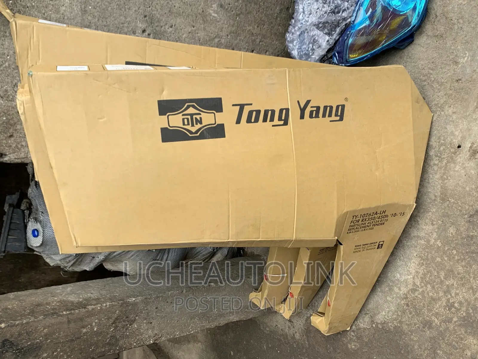Side Fender for Rx350 2010 to 2015 Available