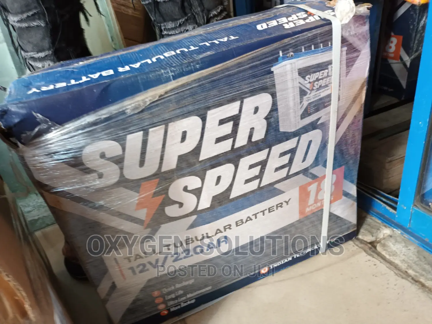 Super Speed Tubular Battery 220ah 12v