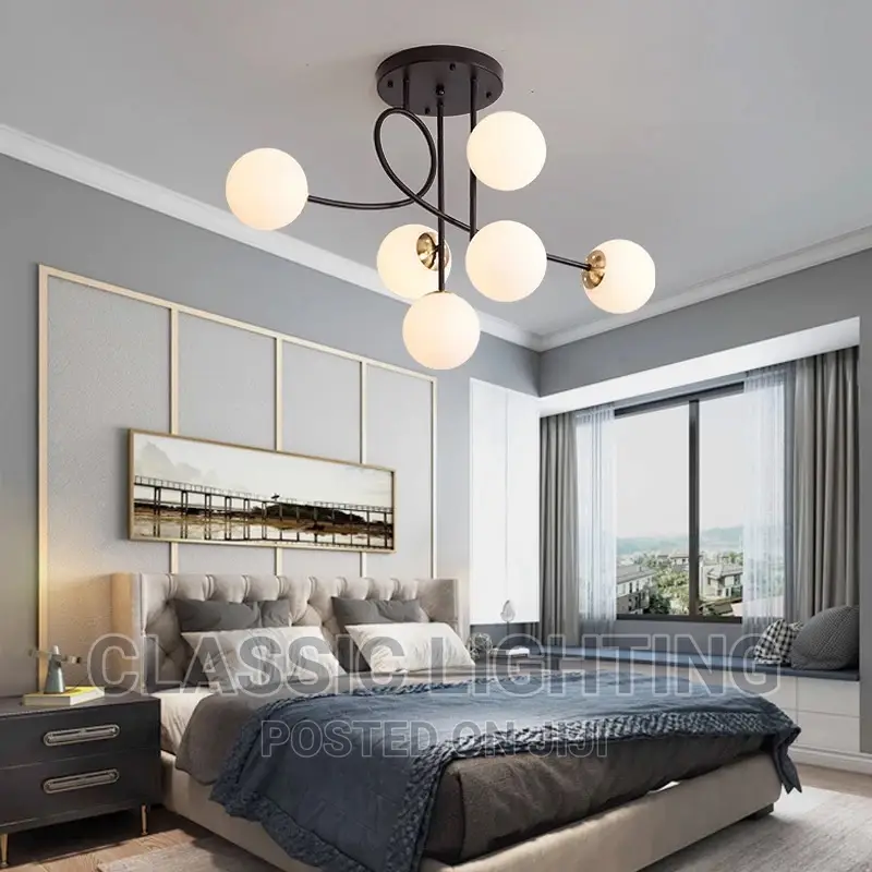 Mordern Nordic E27 Led Ceiling Chandelier for Living Room