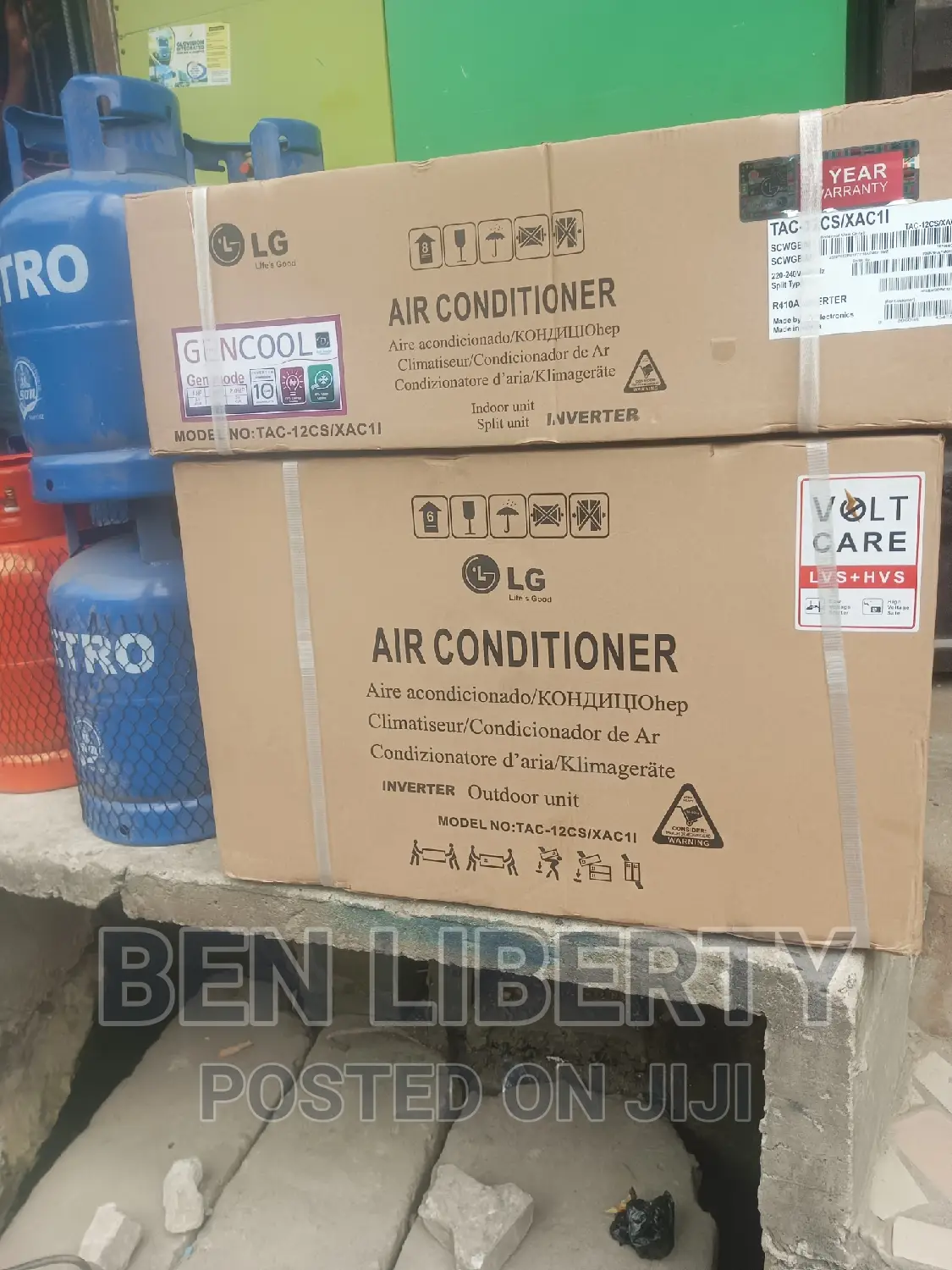 I LG 1.5 Inverter AC Gen Cool