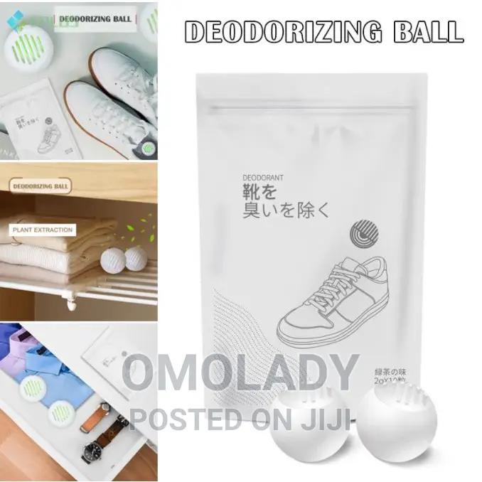 6pc Fresh Smell Deodorizer Freshener Balls for Shoes