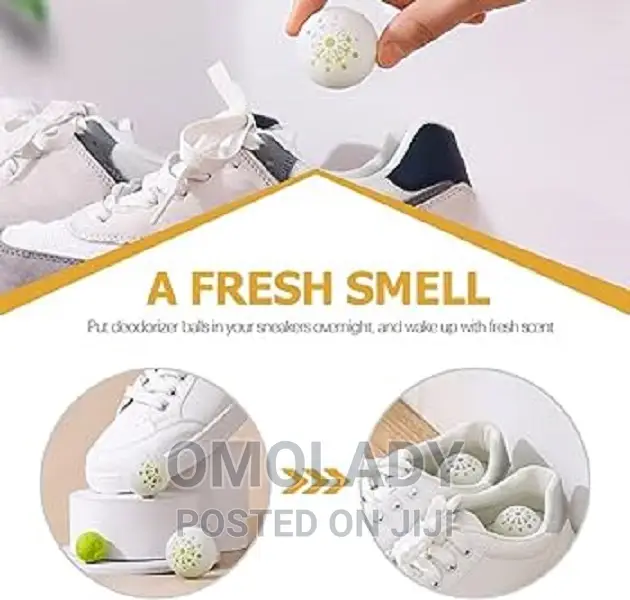 6pc Fresh Smell Deodorizer Freshener Balls for Shoes