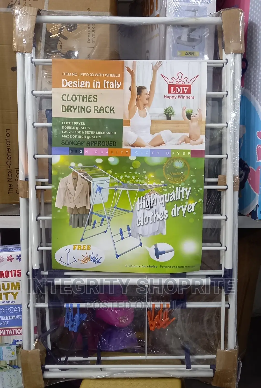 Foldable Cloth Dryer Adjustable Clothes Hanger