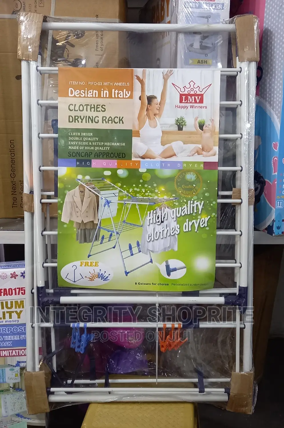 Foldable Cloth Dryer Adjustable Clothes Hanger