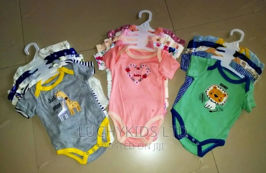 5 in 1 Bodysuits(100%Cotton)