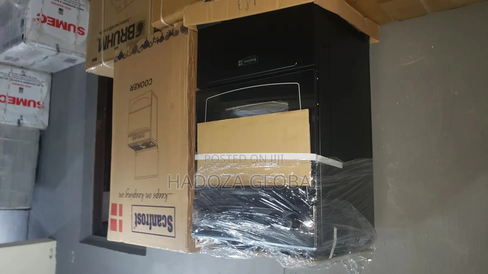 Brand New Scanfrost Cooker[CK5400B] Auto Ignition+4burner