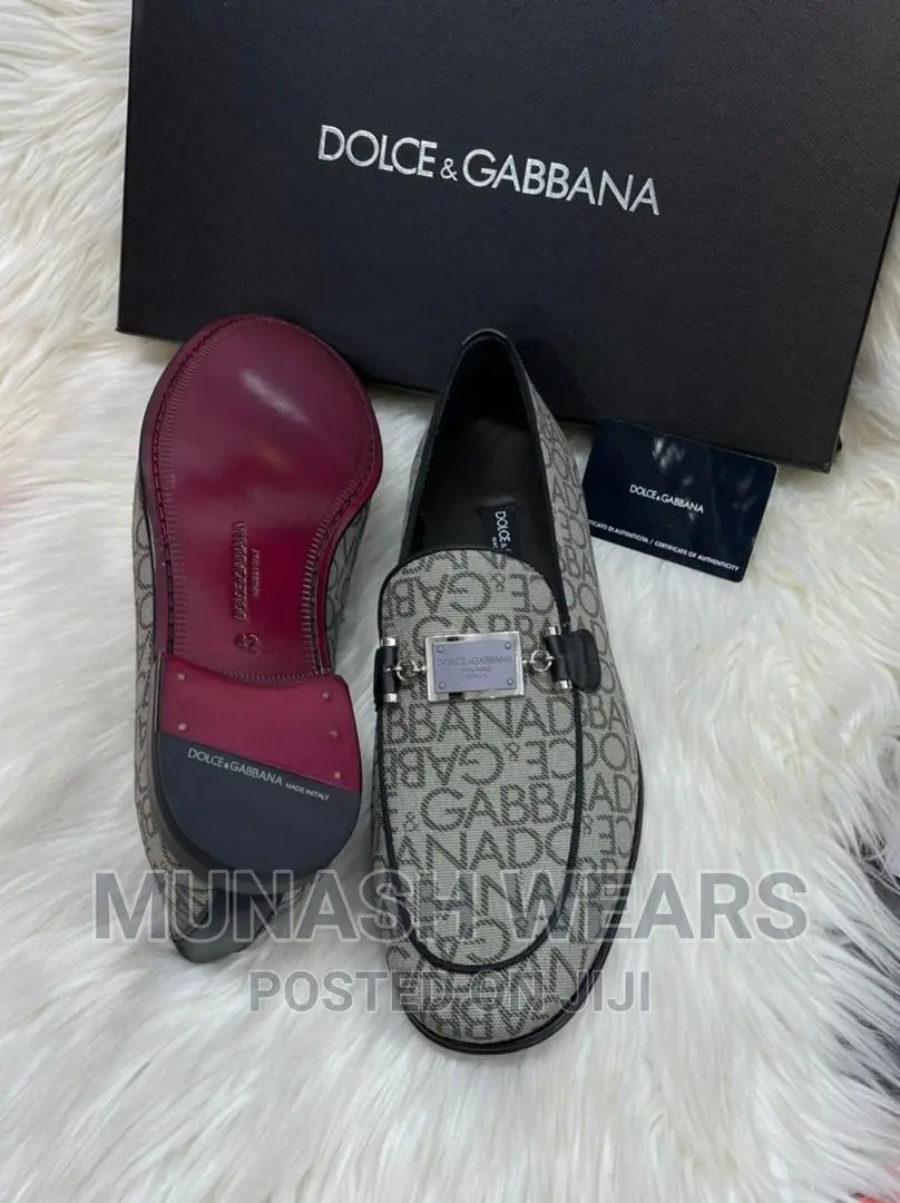 Pure Italian Leather Dolce and GABANNA Shoe