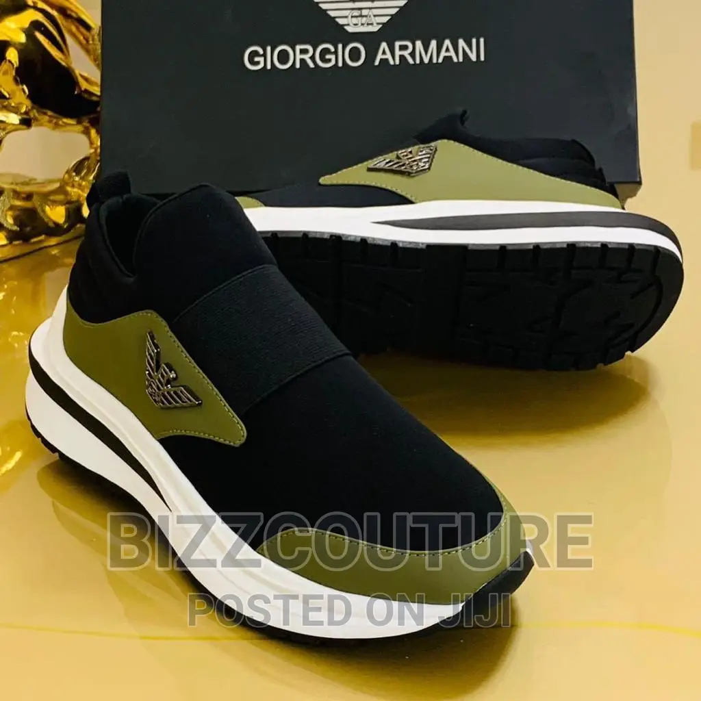 Original GIOGIO ARMANI Sneakers Available in Store