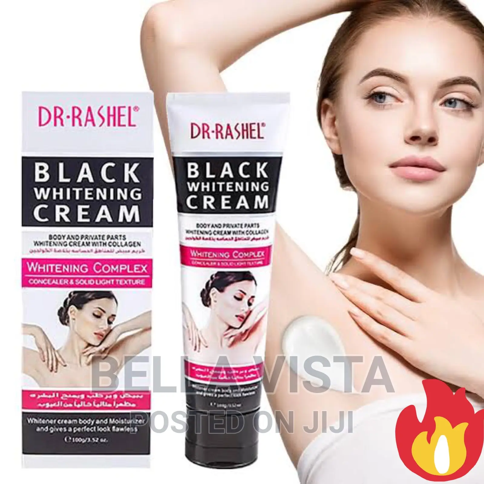 Dr Rashel Black Whitening Cream