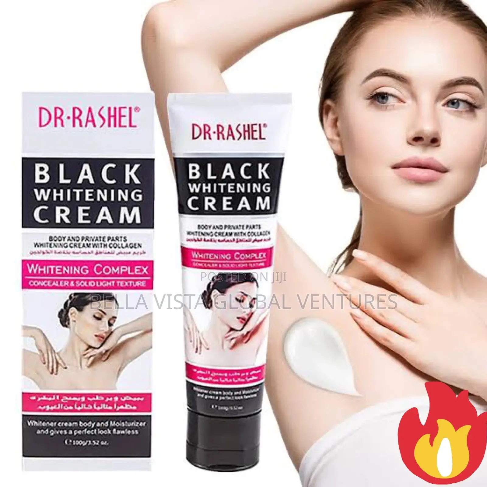 Dr Rashel Black Whitening Cream