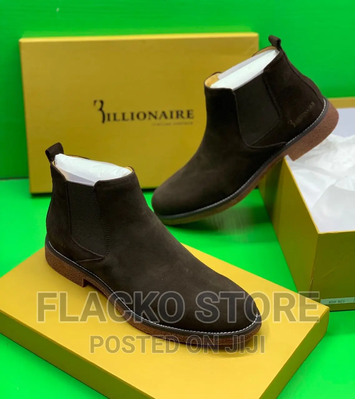 Original Billionaire Suede Chelsea Boots