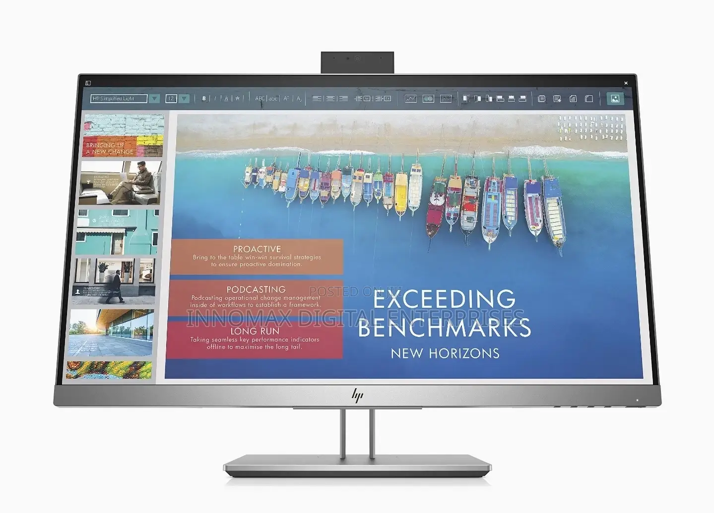Hp Elitedisplay 24" FHD Ips Webcam Usb-C Docking Monitor