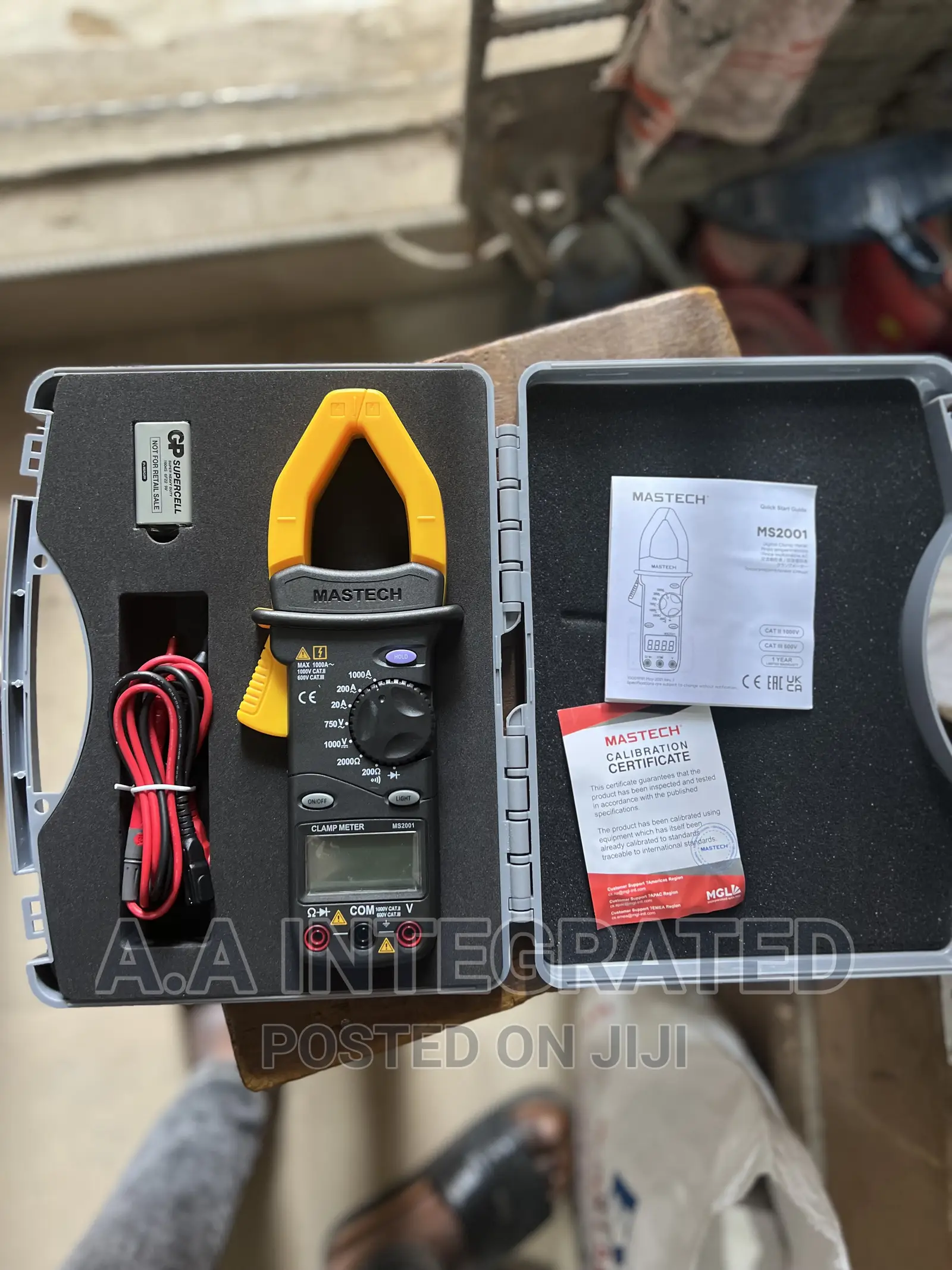 Digital AC/DC Clamp Meter MS2101 Mastech