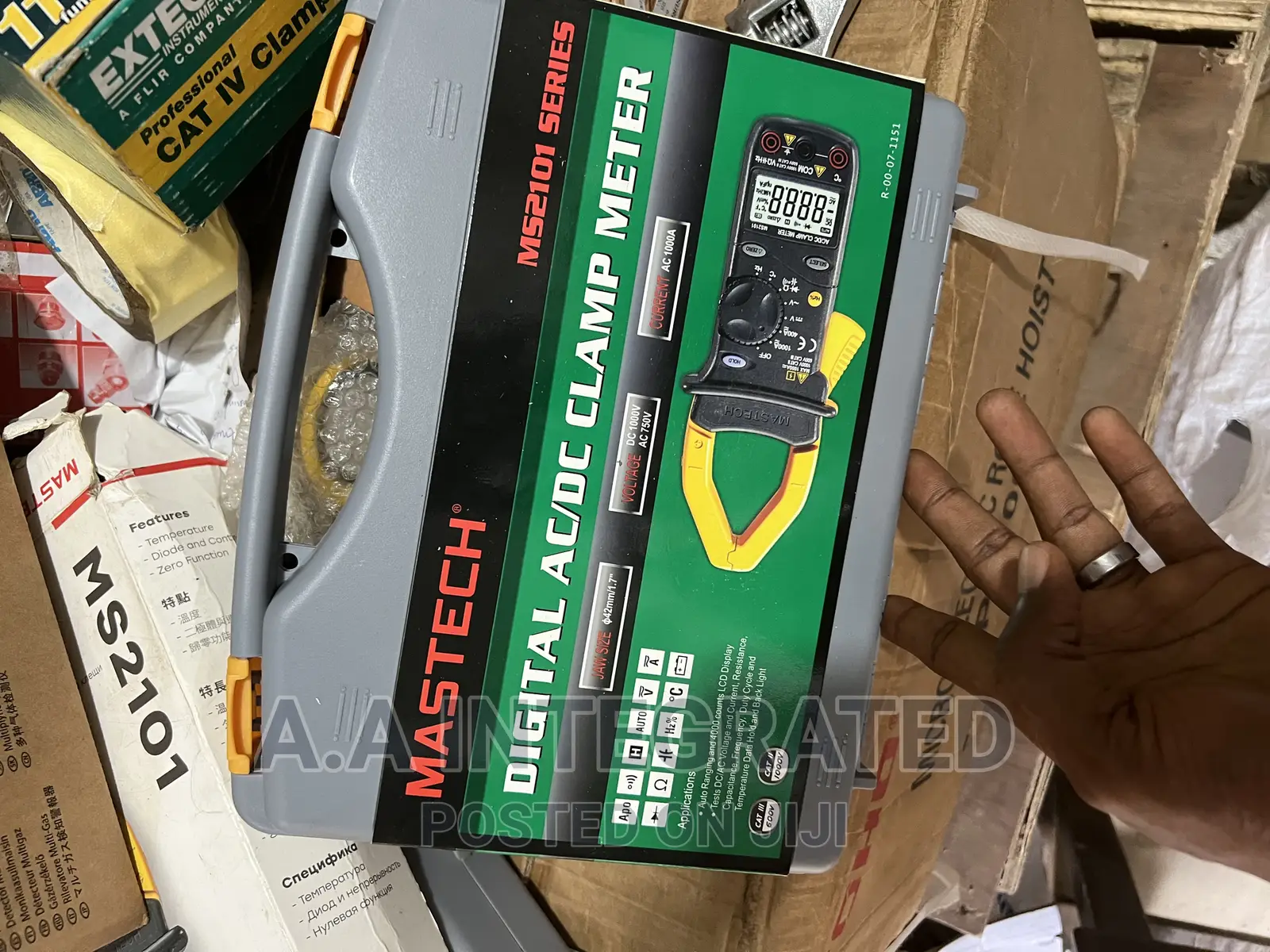 Digital AC/DC Clamp Meter MS2101 Mastech