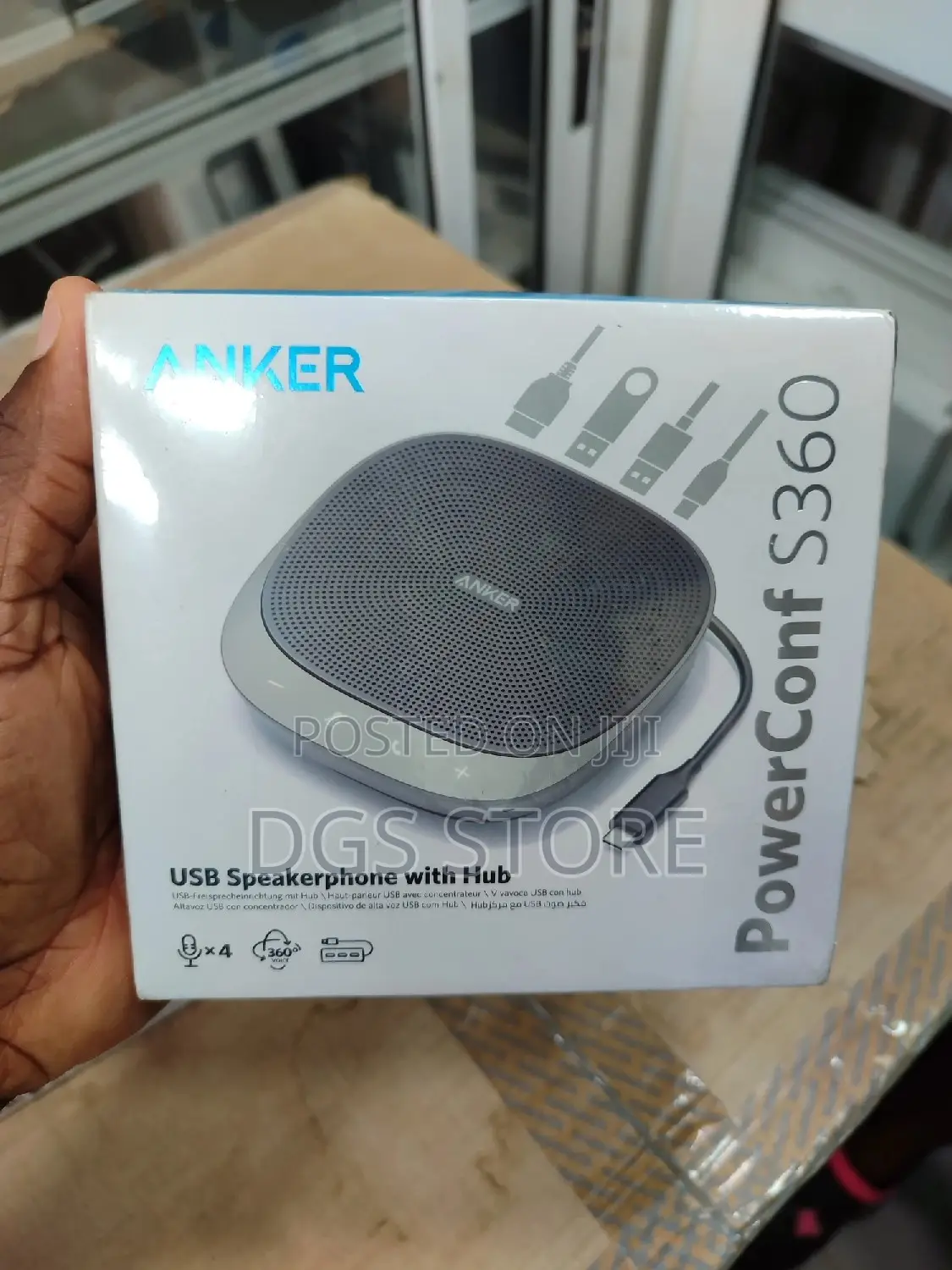Anker Powerconf S360 Usb Speakerphone With Hub