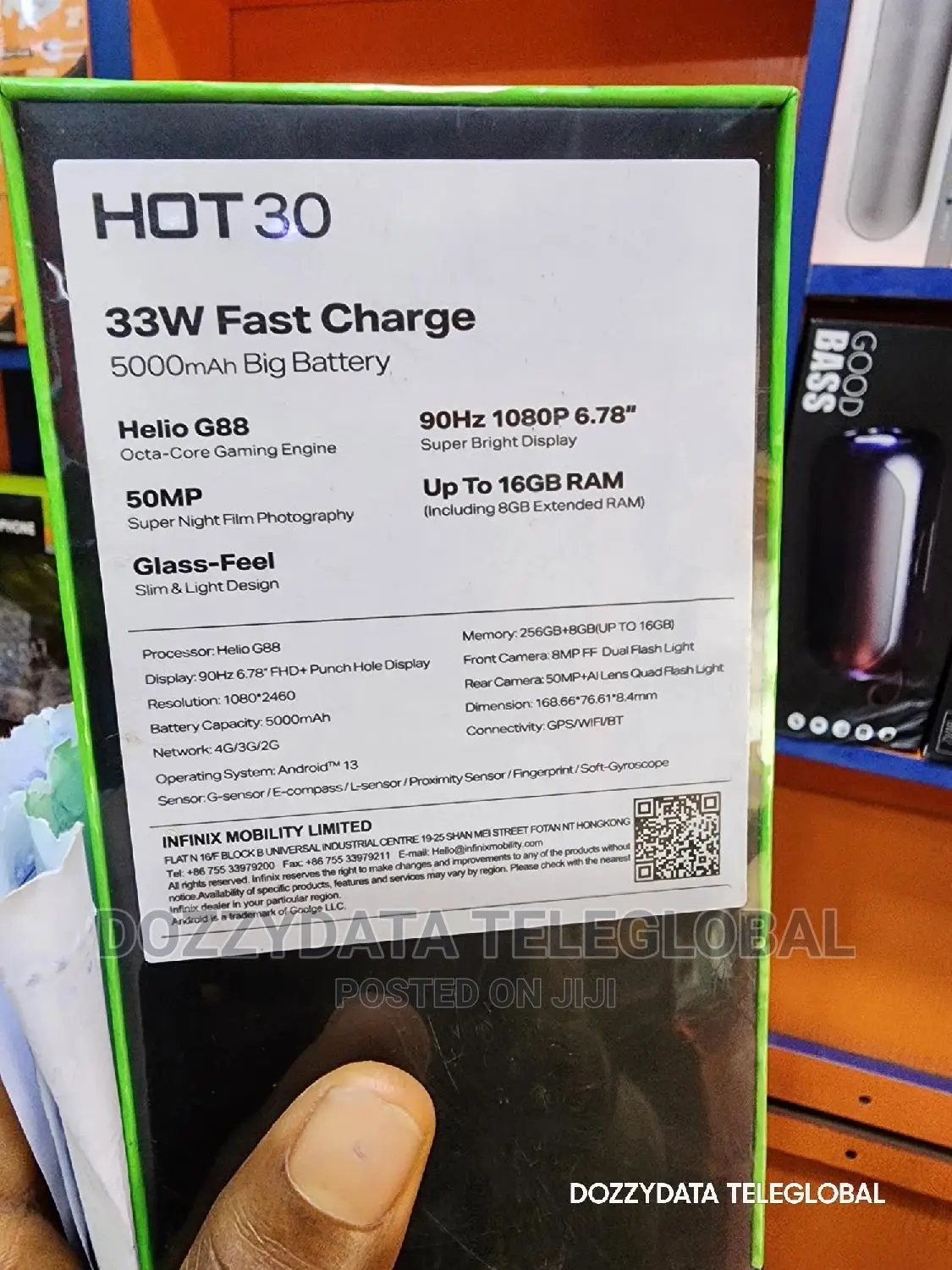 New Infinix Hot 30 256 GB