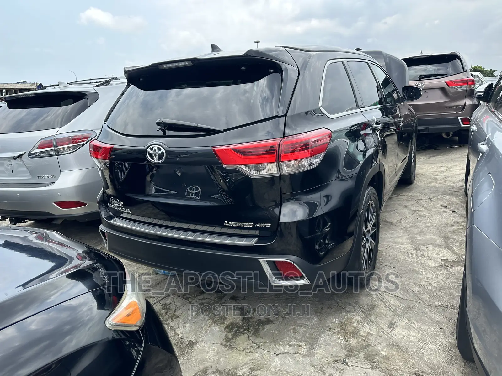 Toyota Highlander 2017 Black
