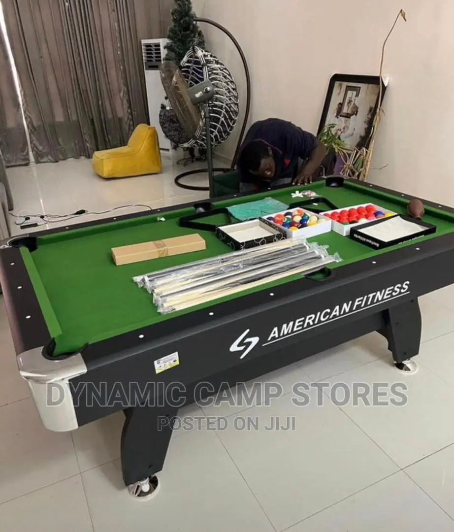 7ft Snooker With All Accessories Doubled
