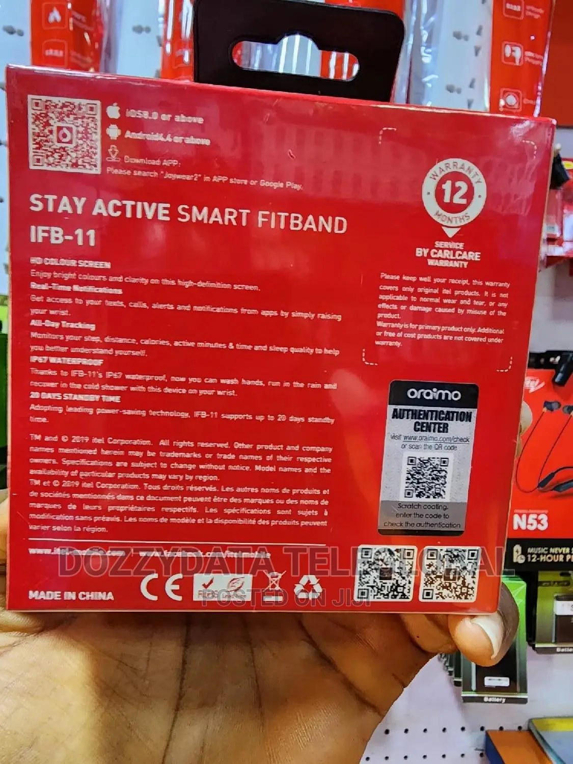 Itel Fit Band Stay Active Smart Watch IFB-11