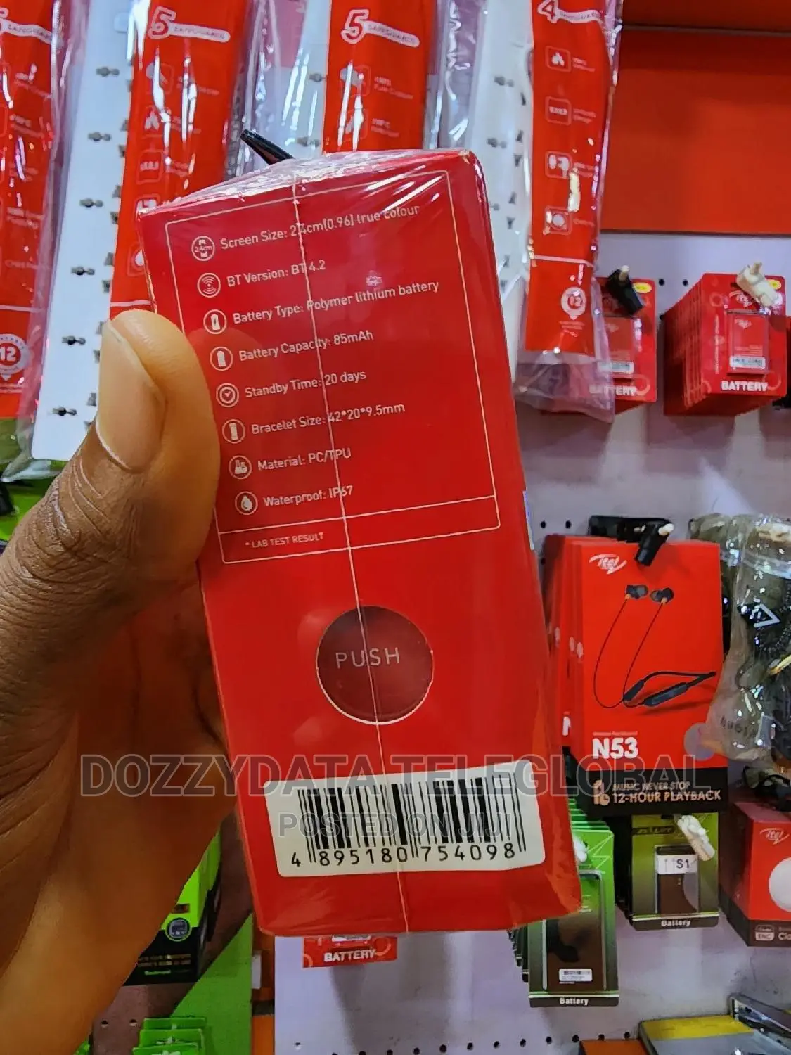 Itel Fit Band Stay Active Smart Watch IFB-11