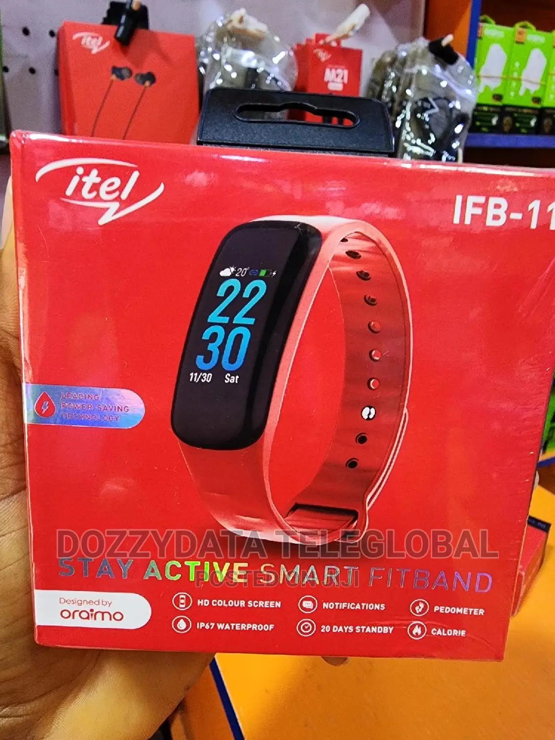 Itel Smart Fit Band Wrist Watch Ifb - 11
