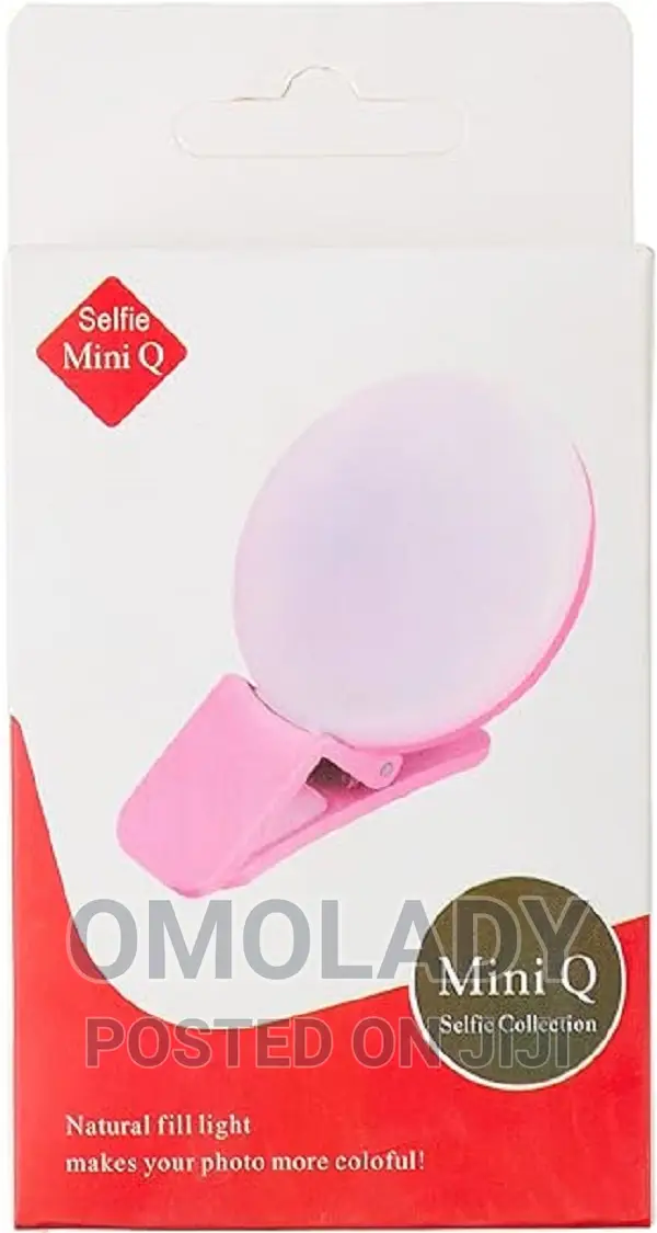 Selfie Ring Light Rechargeable Mini Portable Pocket