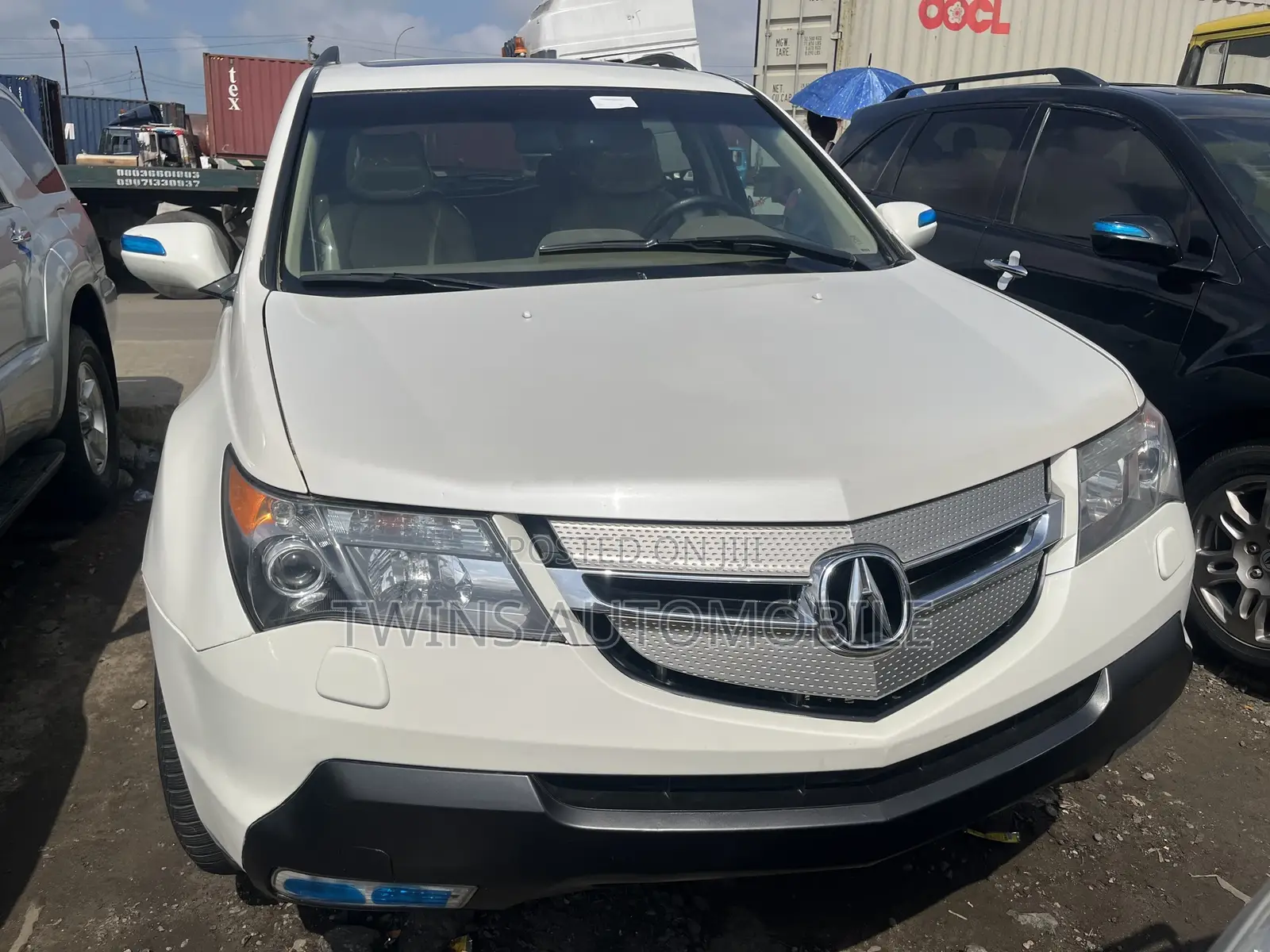 Acura MDX 2008 White