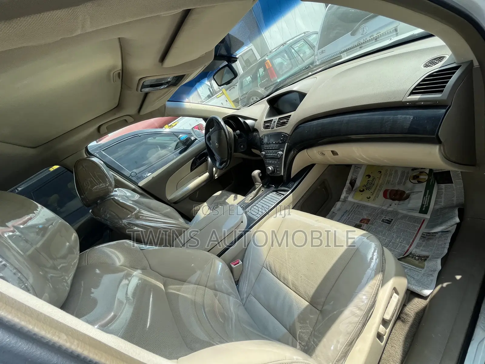 Acura MDX 2008 White