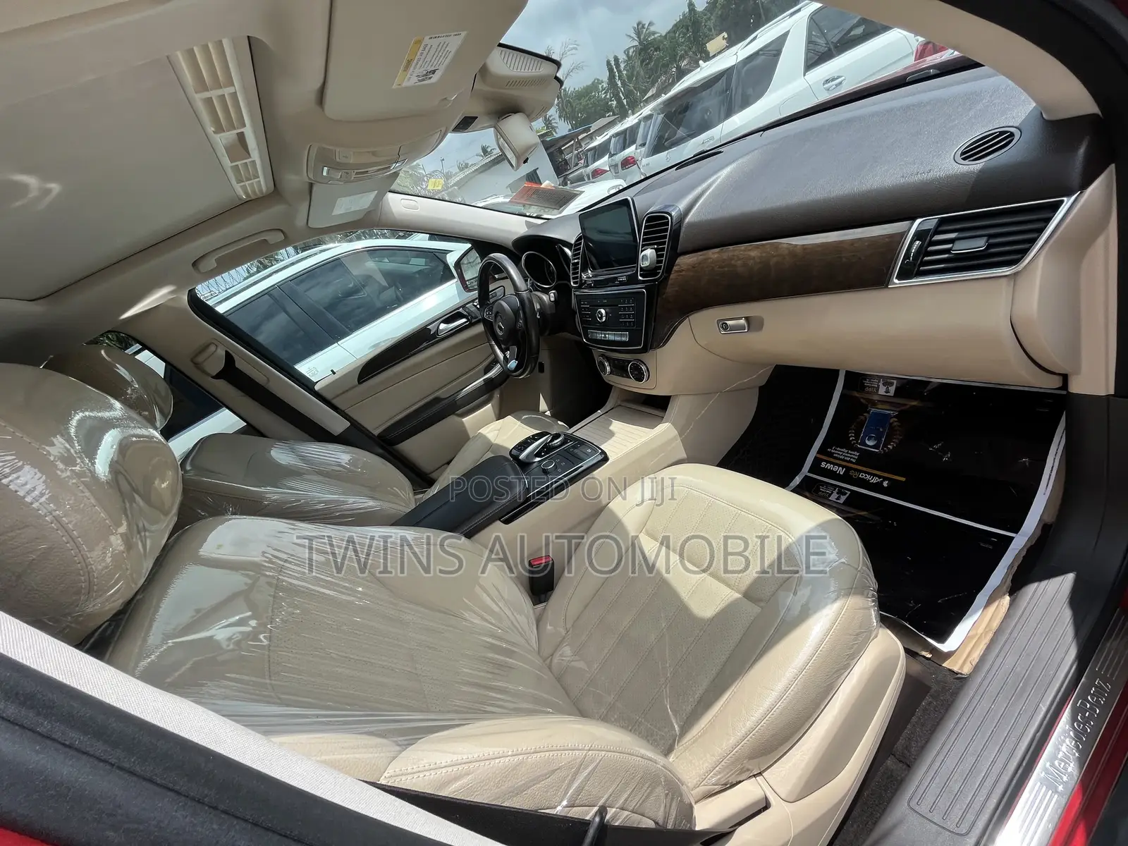 Mercedes-Benz GLE-Class GLE 350d 4MATIC 2017 Red