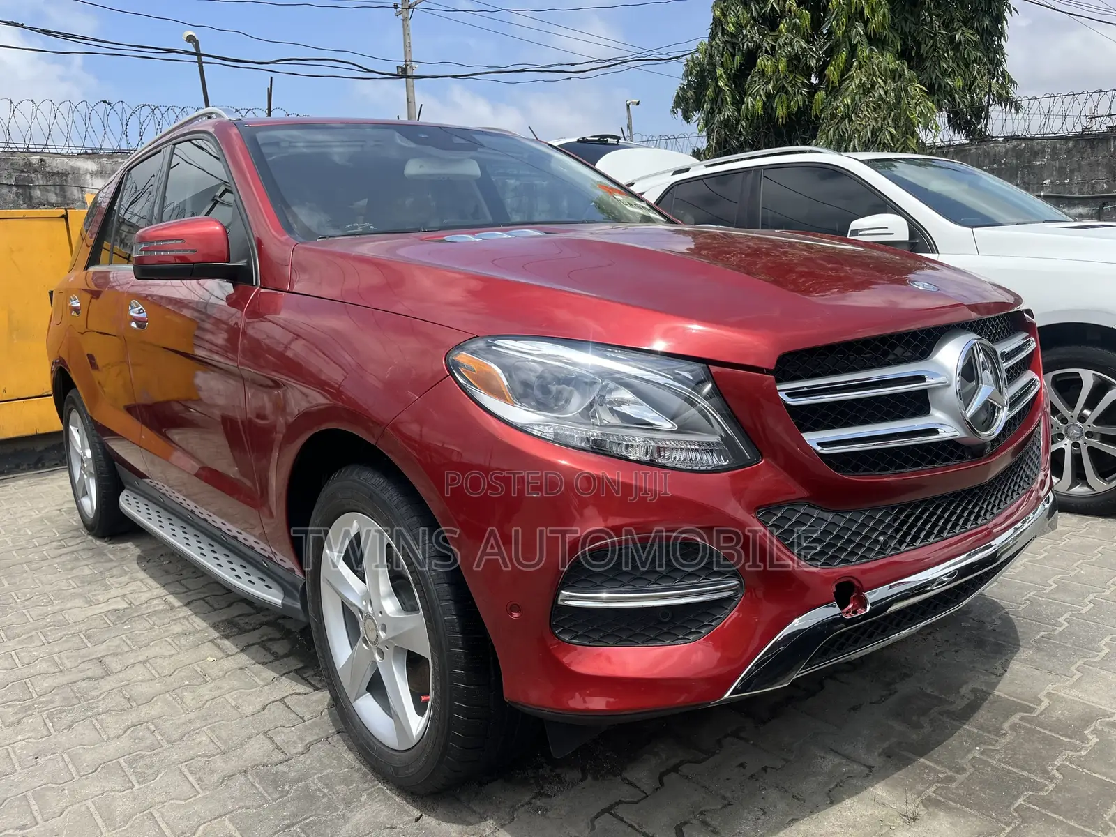 Mercedes-Benz GLE-Class GLE 350d 4MATIC 2017 Red