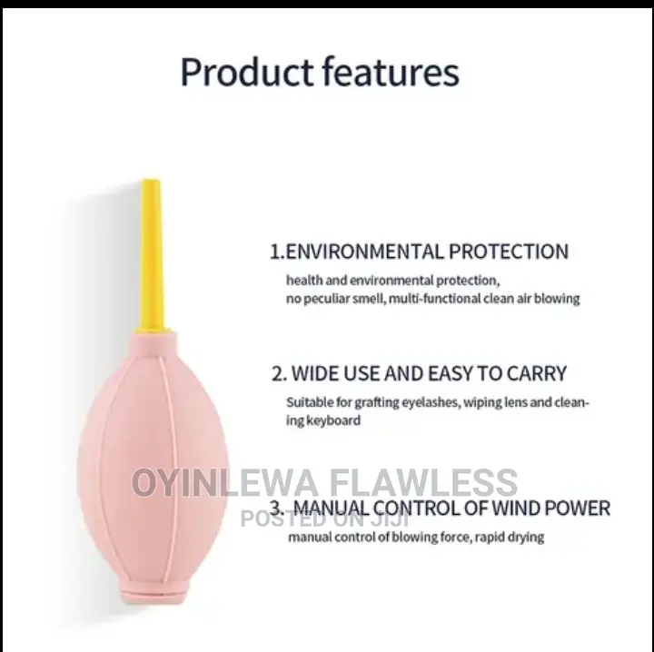 Eyelash Glue Dryer Air Blower For Eyelash Nail Extension